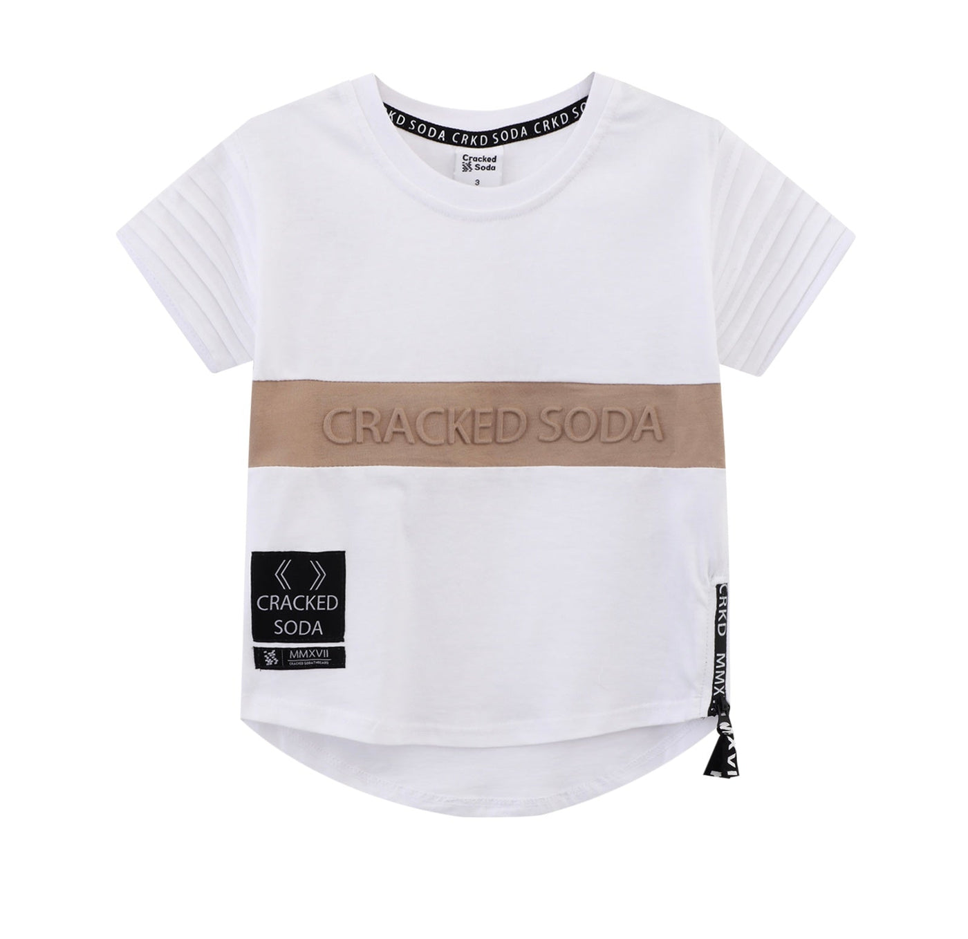 Charlie detailed tee - Mini Boss