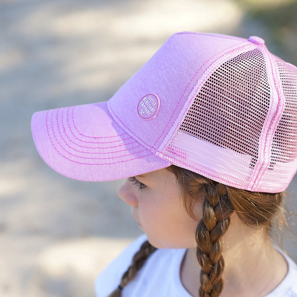 Blush trucker Cap - MIDI - Mini Boss