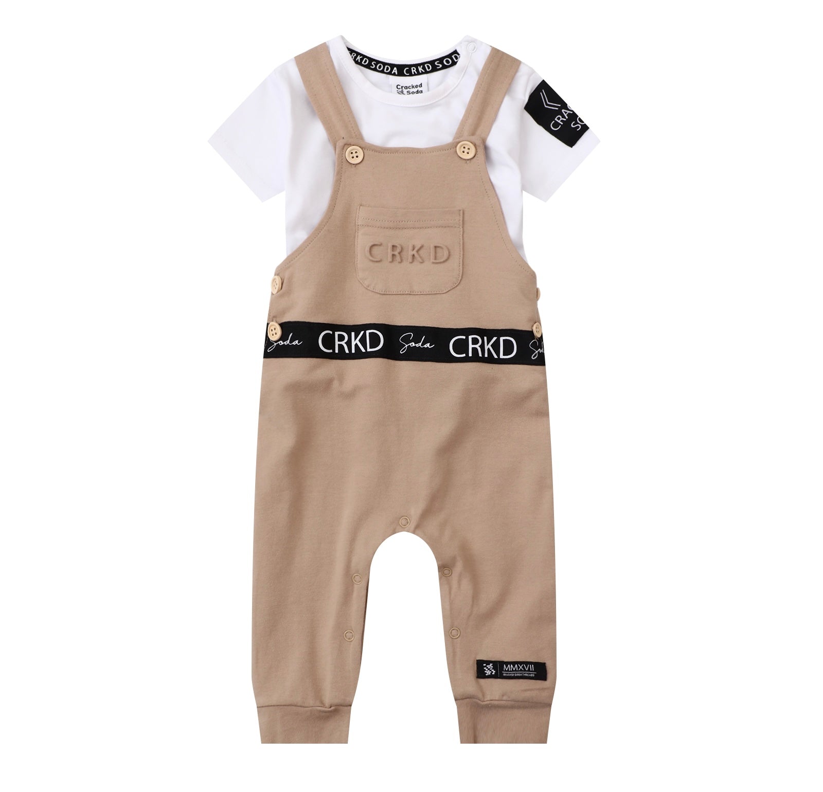 Carter overall set - TAN - Mini Boss