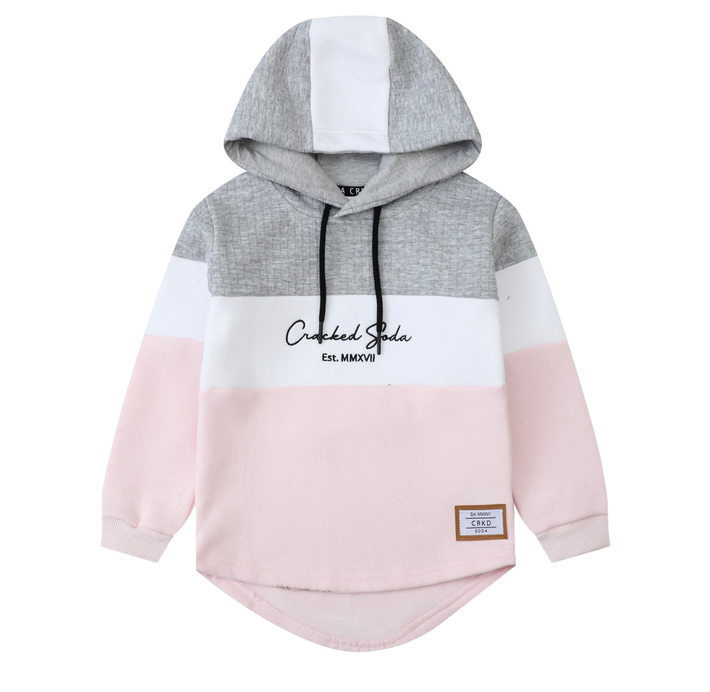 Lexi - Detailed hoodie pink - Mini Boss