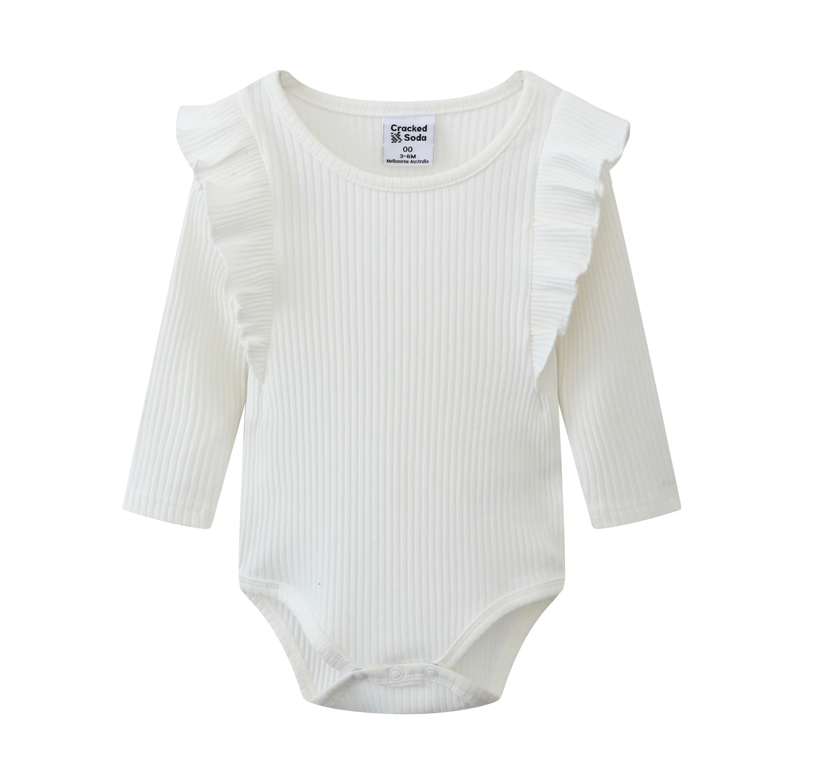 Sofia frill bodysuit - Cream - Mini Boss