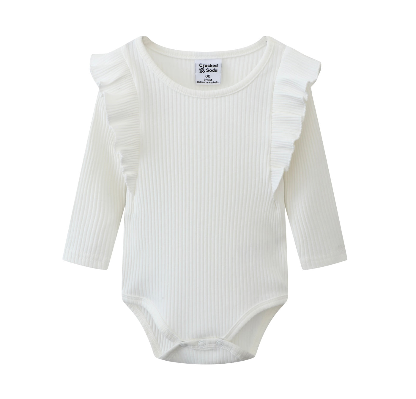 Sofia frill bodysuit - Cream - Mini Boss