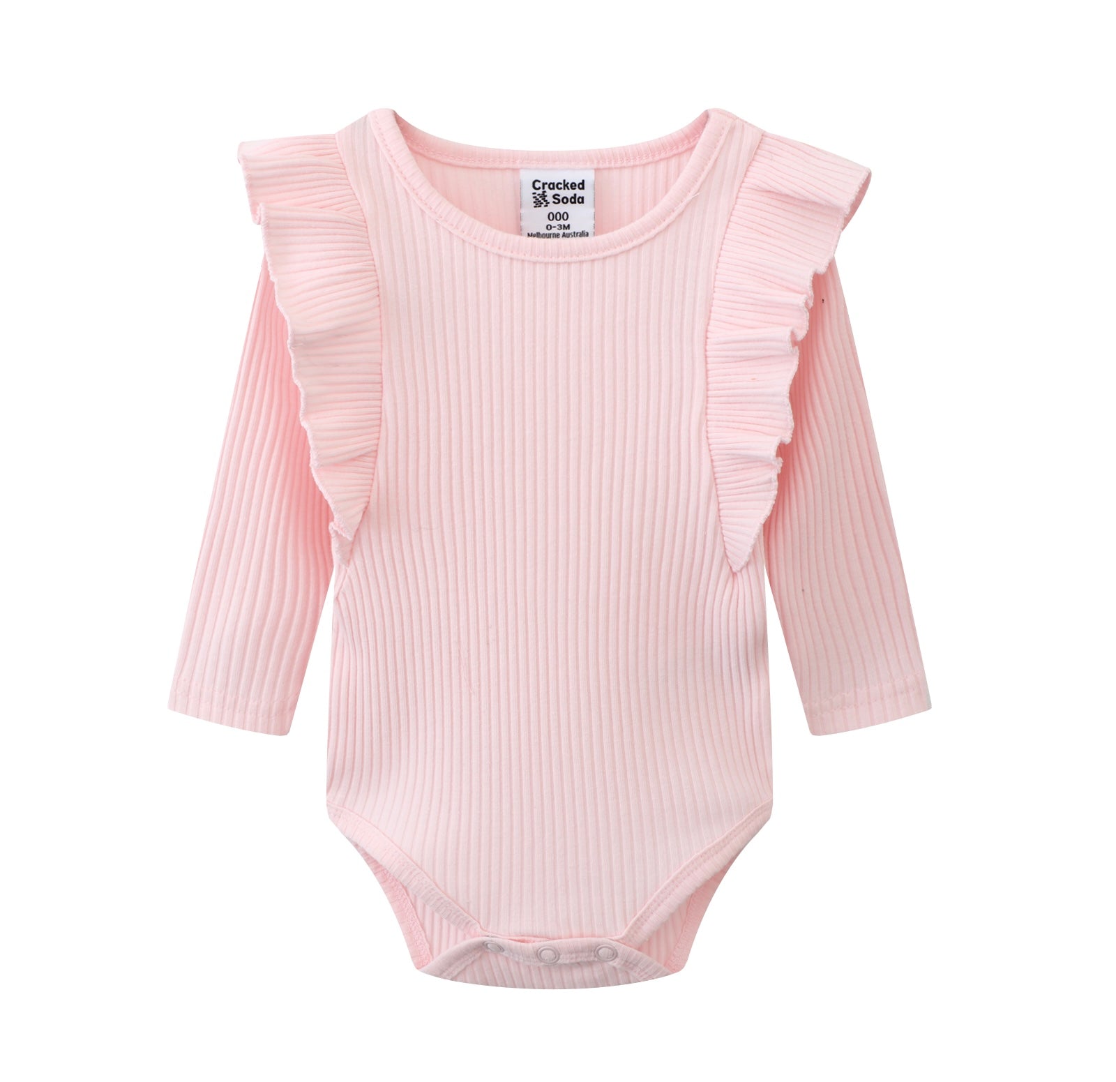 Sofia frill bodysuit - Pink - Mini Boss