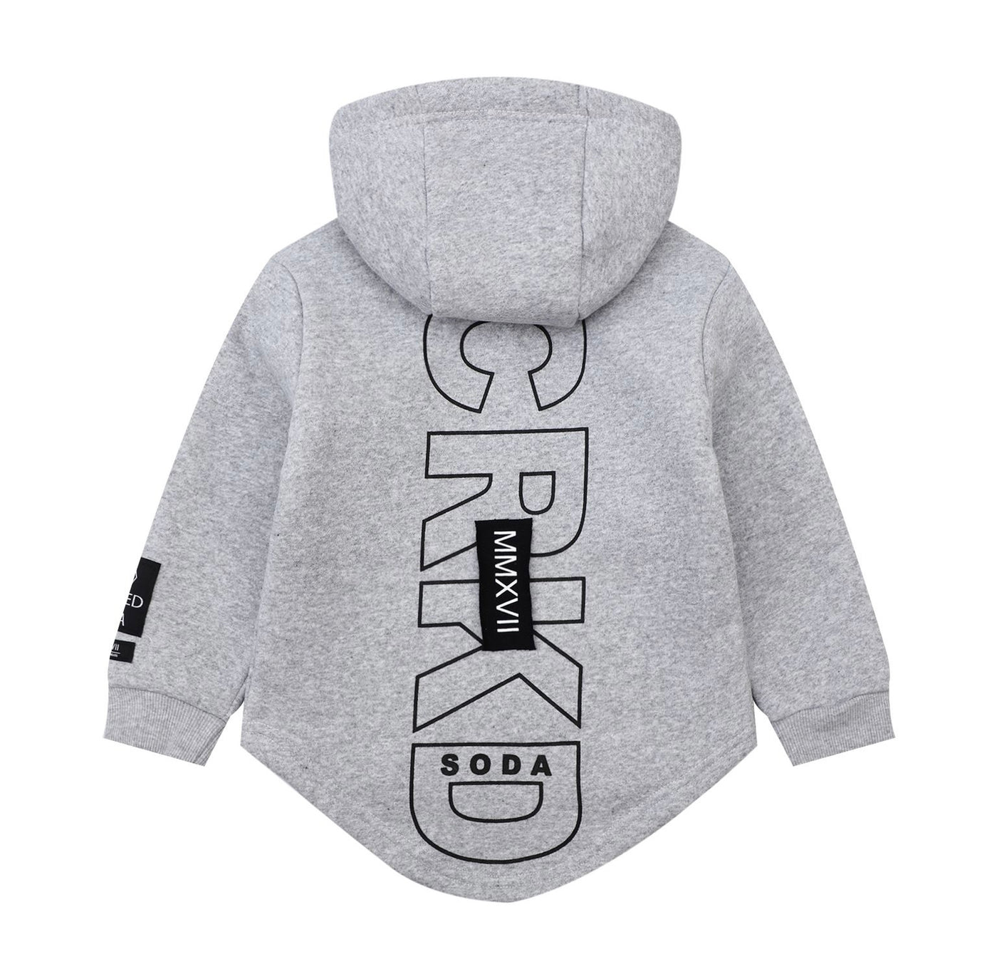 Onyx Hoodie - grey - Mini Boss