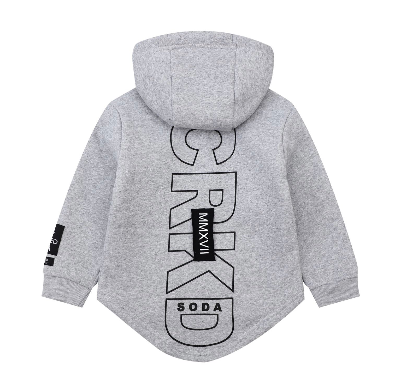 Onyx Hoodie - grey - Mini Boss