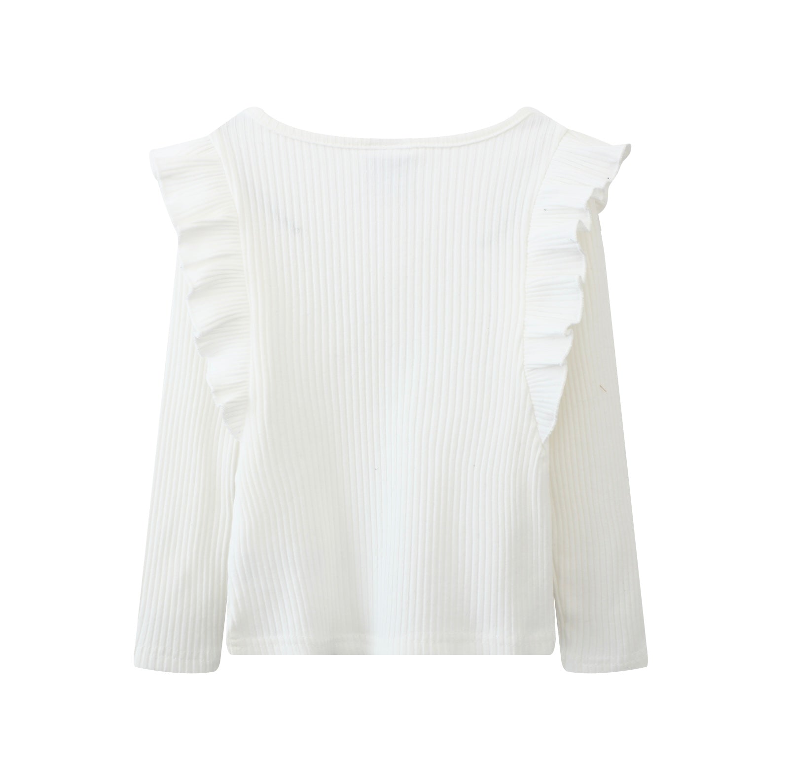 Sofia frill top - Cream - Mini Boss