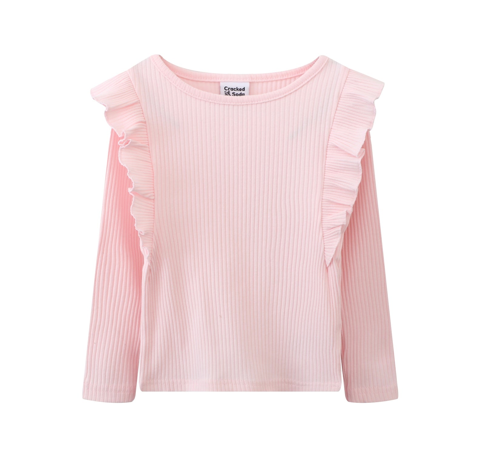 Sofia Frill top - Pink - Mini Boss