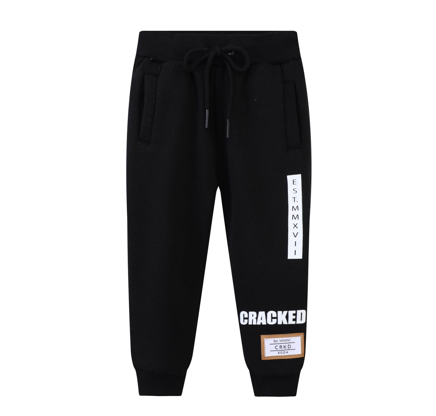 Onyx detailed trackpants - Black