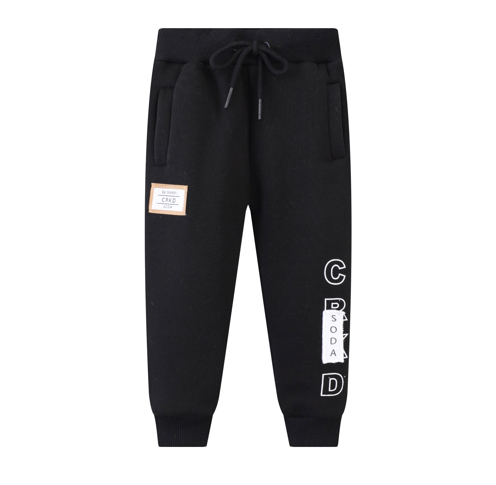 Maynard detailed trackpants - black