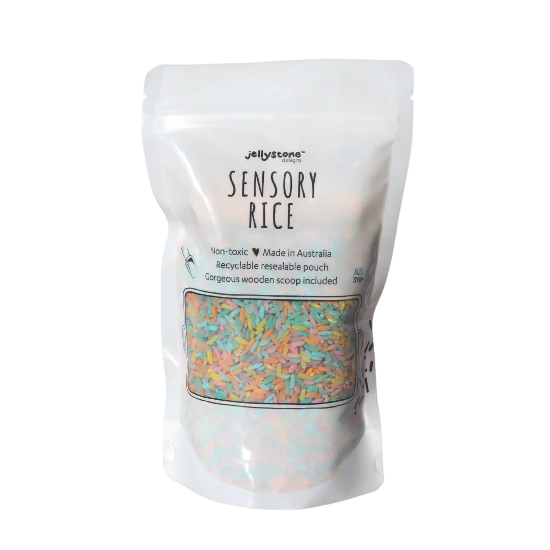 Sensory Rice (RAINBOW PASTEL) - Mini Boss