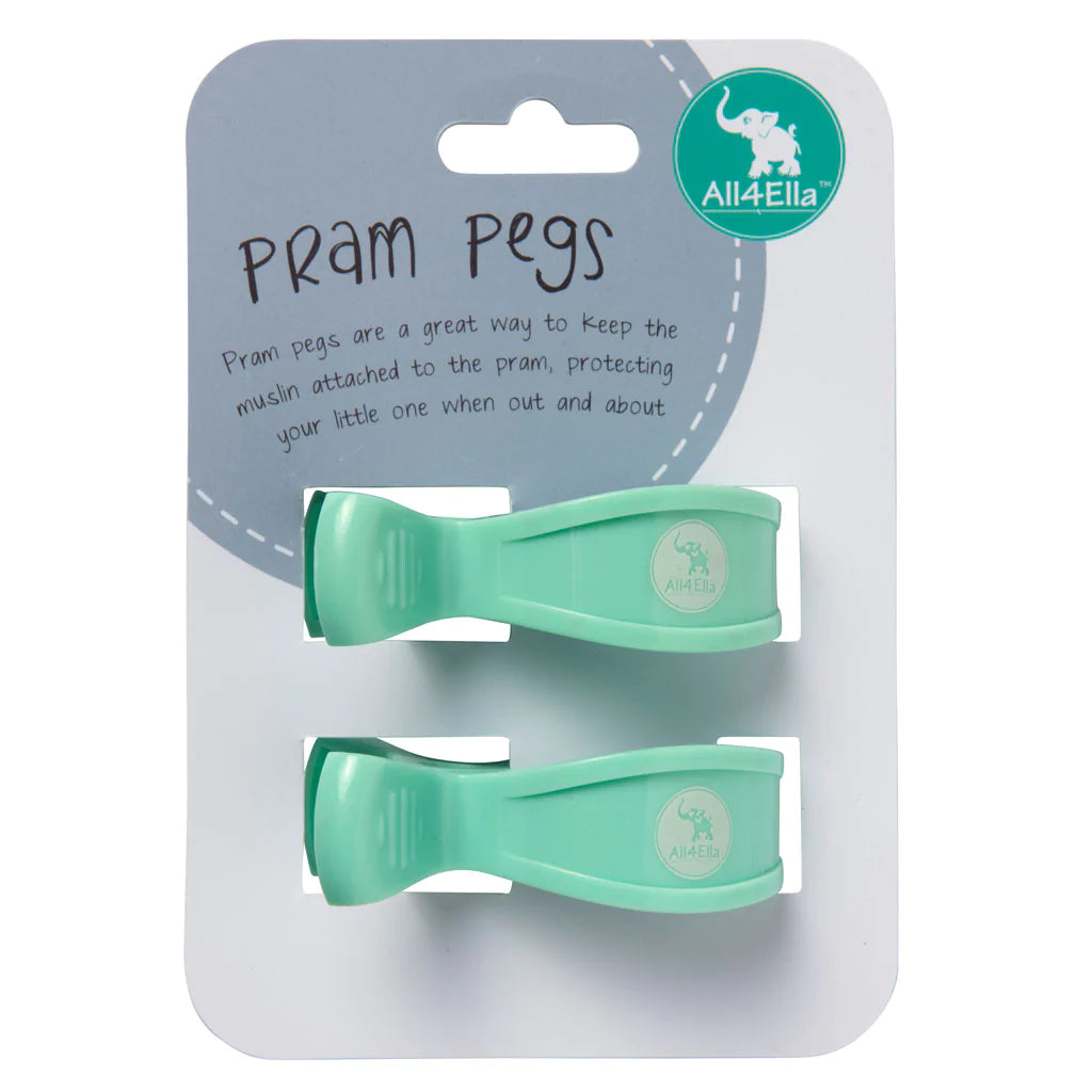 Pram Pegs PASTEL MINT - Mini Boss